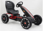  Pedálos Gokart Abarth Eredeti Licence Fekete