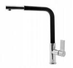 Gamma Side konyhai csaptelep fekete-króm, beépíthető (5907558290486)