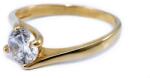 Ékszershop Köves szoliter arany eljegyzési gyűrű (SZ26) - ekszershop - 142 120 Ft