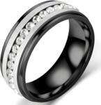 HARAHU NO-17161 Gyűrű - Fekete/Ezüst/62mm KP17161
