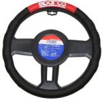 Sparco Kormányvédő, Sparco, fekete-piros, 38 cm