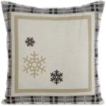Eurofirany Angel karácsonyi gobelin párnahuzat Bézs 45x45 cm +/-5%