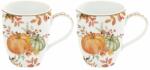 Easy Life Porcelán bögre szett - 350ml - Harvest