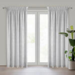  Aleksa öko stílusú sötétítő függöny Ezüst 140x270 cm (453024)