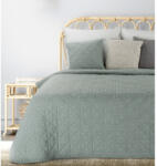  Len2 vászon szerkezetű préselt mintás ágytakaró Menta 170x210 cm (416804)