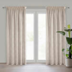  Aleksa öko stílusú sötétítő függöny Bézs 140x270 cm (453023)