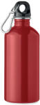  Újrahasznosított rozsdamentes acél kulacs karabínerrel 500ml (MO2403-05)