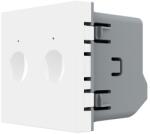 LIVOLO Modul Intrerupator Dublu cu Touch LIVOLO, Serie Noua SmartElectro IntelligentHouse (VL-FC2-2WP)