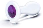 Gläs Glas Bling Bling Üveg Anál Plug
