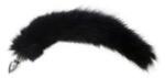 ROUGE Közepes Anál Plug Farkincával, Valódi Fekete Szőr