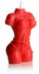 Master Series Bound Goddess Csepegtető Gyertya Piros