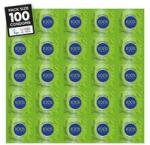 EXS Condoms Világító az Éjszakában 100 db