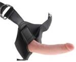 KING COCK Pipedream King Cock Strap-on Hám 7" Dildóval