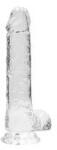 Shots Toys RealRock Crystal Clear 19cm Dildo