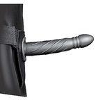Ouch! Strap-on gol Twisted 8" 20cm Gunmetal