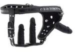 XR BRANDS Ham pentru Strap-On cu Penetrare Dublă
