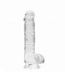 Shots Toys RealRock Crystal Clear 15cm Dildo