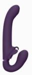 VIVE Satu Strap-on cu pulsații și vibrații