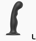 Lovely Planet strap on me Dildo Plug P&G Dimensiune L - Noir Dildo