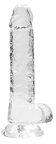 Shots Toys Dildo RealRock Realistic cu Testicule 17 cm Dildo