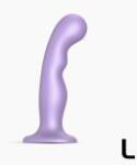 Lovely Planet strap on me Dildo Plug P&G Dimensiune L - Lilac Dildo