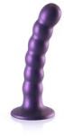 Ouch! Dildo cu mărgele din silicon pentru punctul G