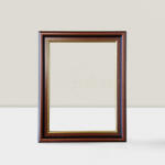 Keretshop 4, 7 cm Barna-arany csíkos 30*40 cm (KS923433)