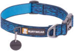 Ruffwear RUFFWEAR Flat Out, zgardă bandă câini, ajustabilă RUFFWEAR Flat Out Oceanic Distortion, zgardă bandă câini, ajustabilă, albastru, S(28-36 x 2cm)