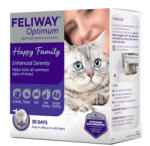 FELIWAY FELIWAY Optimum Diffuser și Rezervă, feromoni, sistem nervos & calmante pisici, 1buc + 48ml