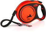 flexi FLEXI Xtreme, lesă bandă retractabilă câini, nylon, portocaliu, L(55kg, 8m)