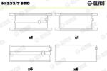 GLYCO Ložisko kľukového hriadeľa GLYCO H1233/7 STD (H1233/7 STD)