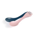Light My Fire Spork lingură multifuncțională originală 2pcs, albastru / roz Tacam