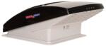 Airxcel Ventilator - trapă 40 x 40 "Airxcel Maxxfan Deluxe", telecomanda, functionare pe ploaie, capac NEGRU