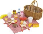 Viga Toys Дървен игрален комплект Viga - Кошница за пикник (44676) - baby