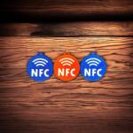 3D Kincsek Egyedi okos (NFC) kutyabiléta Fekete