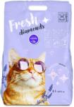 ECOPET Asternut igienic pentru pisici Fresh Diamonds cu lavanda