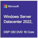 Microsoft Windows Server Datacenter 2022 64Bit Hungarian 1pk DSP OEI DVD 16 Core (P71-09392)