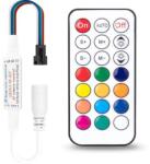  RGB LED-sor vezérlő (LED2017-21KEY, 5V-12V) (T54693)
