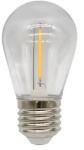 Well Set 10 becuri LED pentru ghirlanda luminoasa, S14, 1W, lumina naturala 4000K, E27 (LEDLN-10S141E27-WL)