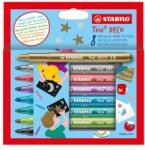 STABILO Markerek STABILO Trio Deco metál színek, 8 db-os készlet