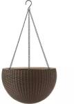 Curver/keter Keter Hanging Sphere függesztett virágtartó, whiskey barna (229544) (229544)