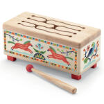 DJECO Erdei dob - Gyermekhangszer - Wooden Drum - DJ06028 - Animambo