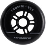 Arcore INLINE WHEELS 4PACK 100-85A (INLINE WHEELS 4PACK 100mm-85A-U25A BLK)