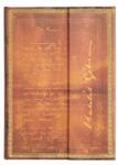 Paperblanks Тефтер K. Gibran, Midi, широки редове, твърда корица, 72 листа (PB9297-1)