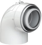 Tricox PPs/Alu ellenörző könyök 90° 60/100mm (TRI_PAEKO50C) (5794)