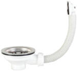 Styron 114 mm-es leeresztőszelep szögletes túlfolyóval (STY-655) (STY-655)