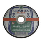 GRANIT Plussz 125x1x22, 23 vékony vágókorong fémre (40012)