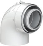 Tricox PPs/Alu ellenőrző könyök 90° 80/125mm (TRI_PAEKO60C) (6919)