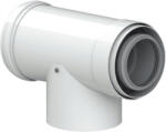 Tricox Koncentrikus PPs/alu ellenőrző T-idom 60/100mm (TRI_PAET50) (4269)