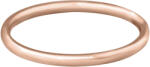 Troli Aranyozott minimalista acél gyűrű Rose Gold 54 mm